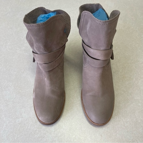 Women's Taupe Ankle Boots - Picture 3 of 9